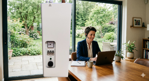 Werken in de tuin: Hoe Jolanda de ideale werkplek creëerde (zonder koude voeten!)
